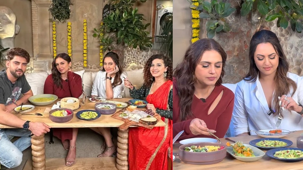 Sonakshi And Huma Reveal That They Were Allowed To Eat With ‘No Limits’ While Shooting For Double XL | Curly Tales