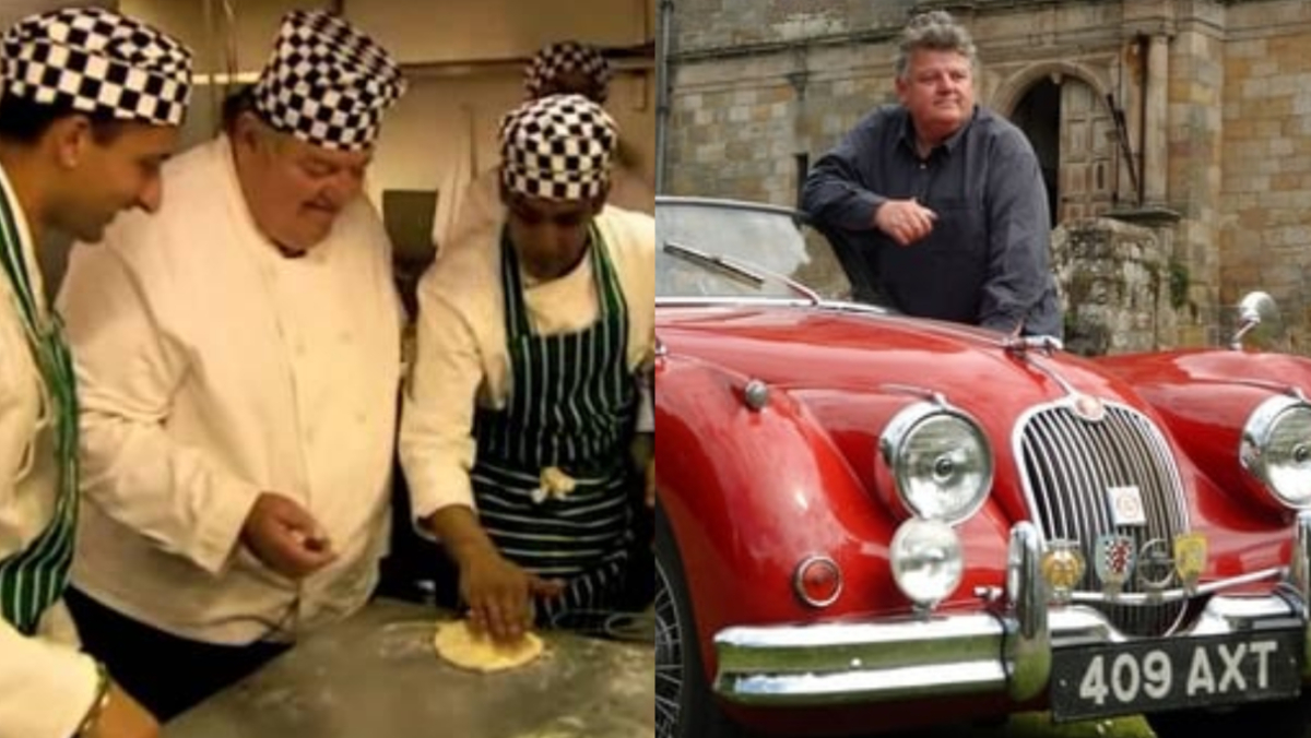 Robbie Coltrane's B-Road Britain featured Robbie making Indian curry and naan at India Quay Glasgow