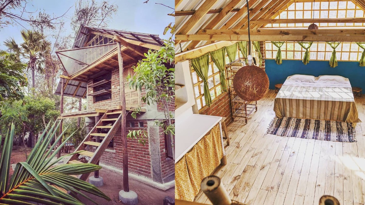Stay In This Ethnic Cabana By The Auroville Beach Overlooking The Vast Ocean