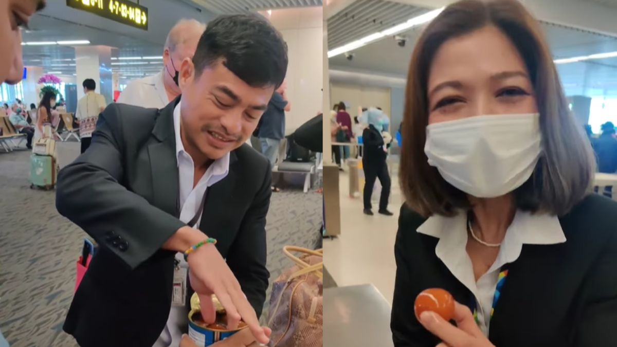 Forbidden To Carry Gulab Jamun At Phuket Airport, This Is What The Man Did With The Can Of Sweets