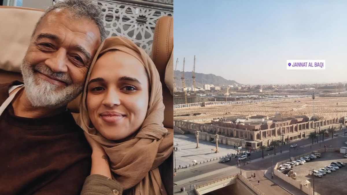 Singer Lucky Ali & Daughter Tasmiyah Travel To Medinah For A Spiritual Getaway
