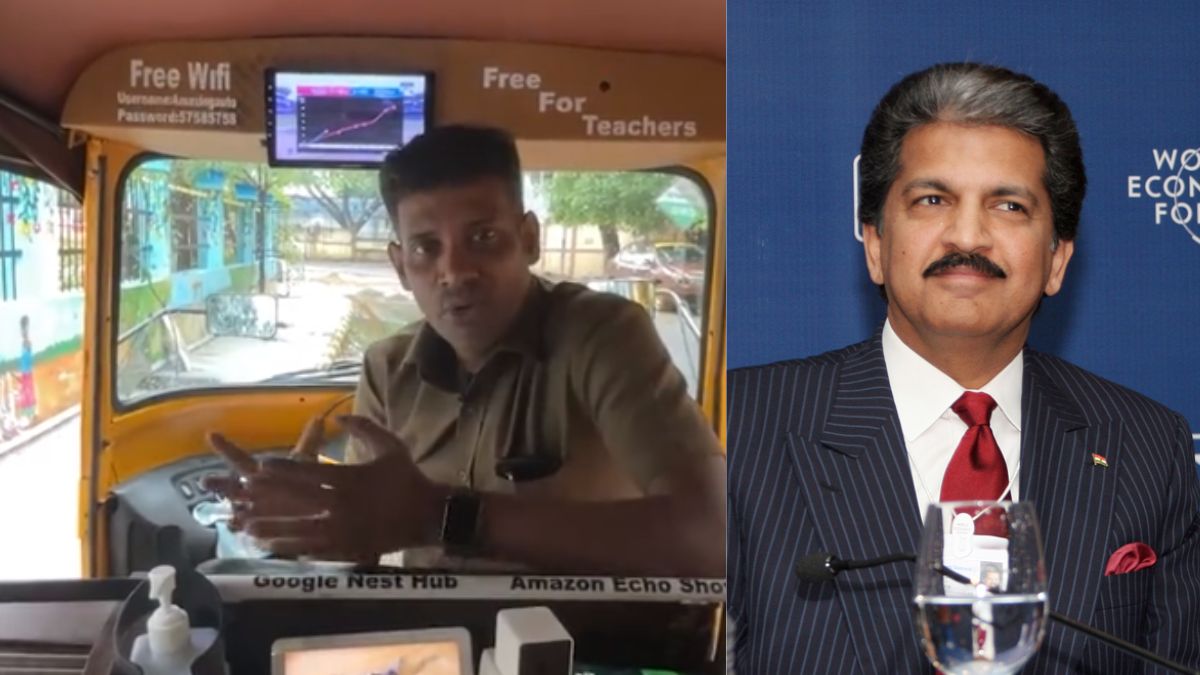 Chennai’s Auto Driver Invited For Motivational Speech In BKC; Anand Mahindra Is His Fan