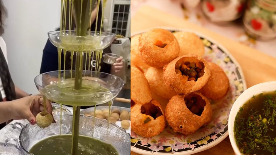 Chocolate Fountain, There's A Golgappa Fountain In Town & It's Fab!