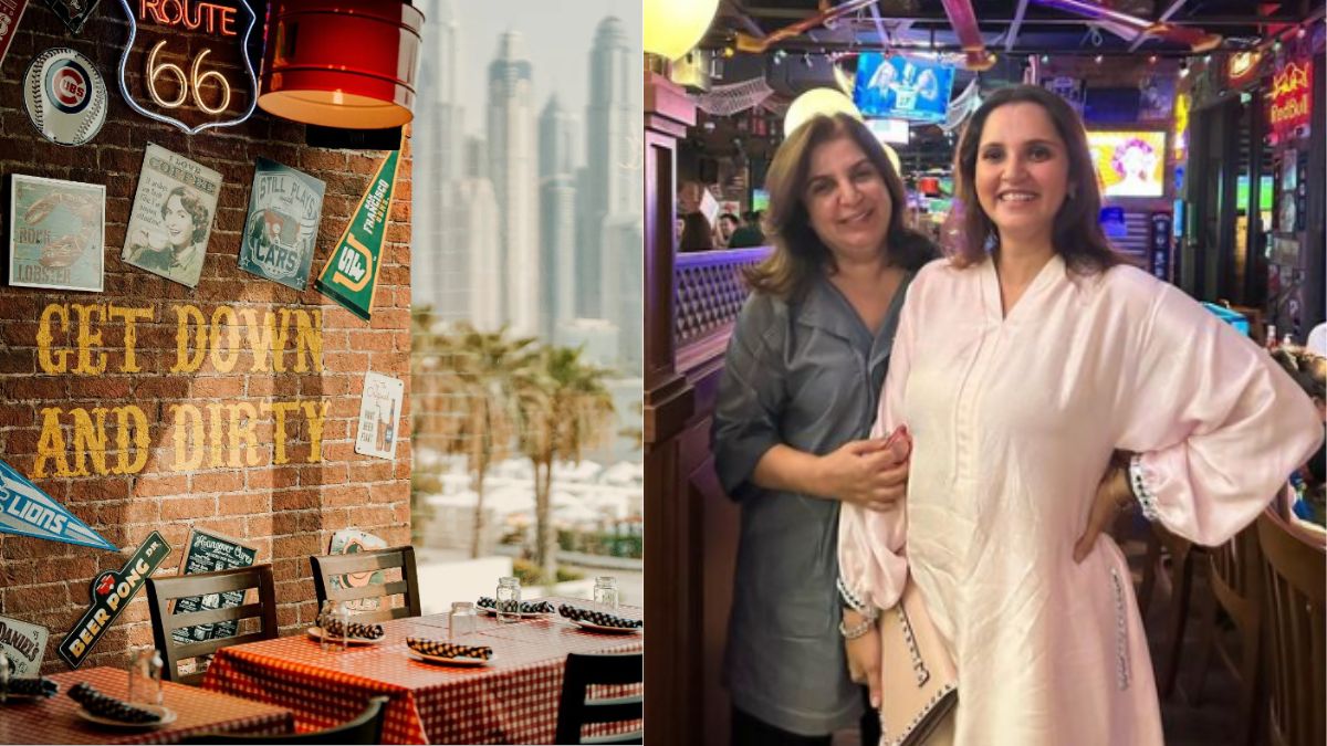 Farah Khan Meets Bestie Sania Mirza In Dubai; Duo Strike A Happy Pose At This Restaurant!