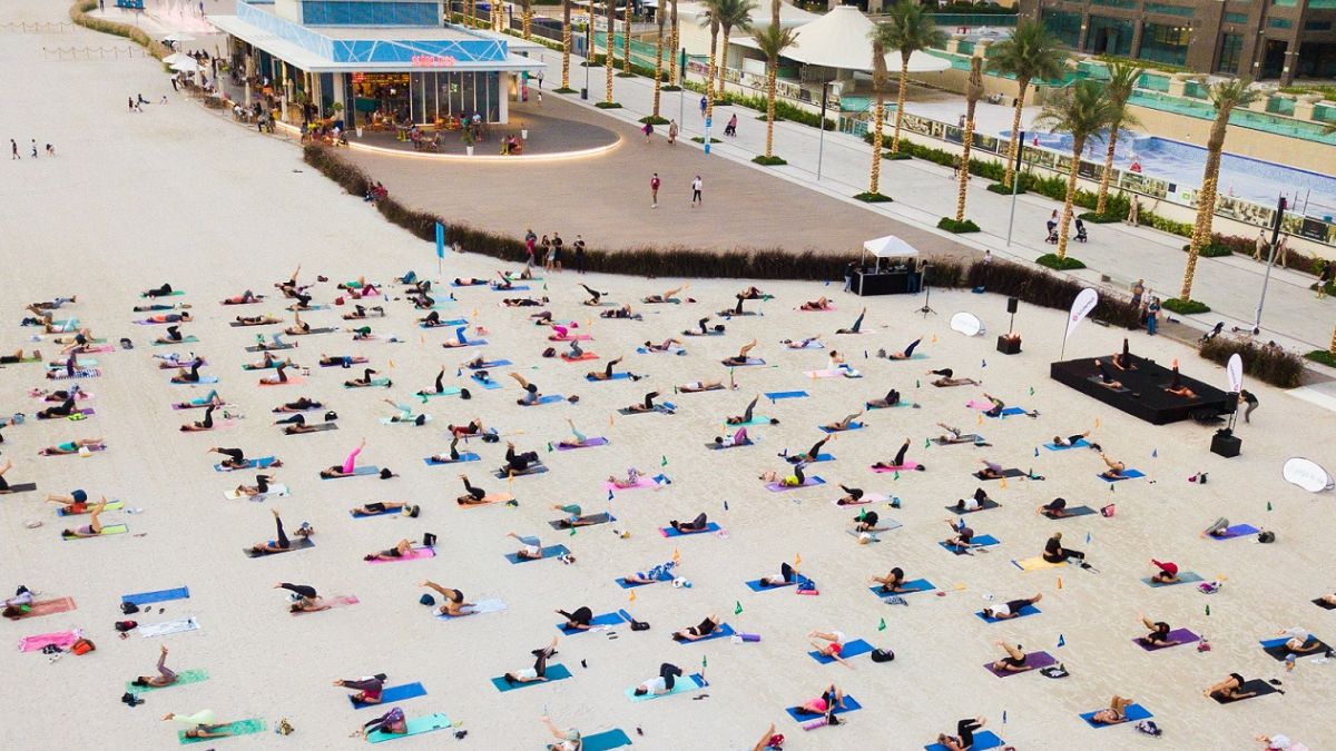 15 Activities, Island’s Largest Spin Class & More, Dubai Fitness Challenge Is Taking Over Palm Jumeirah
