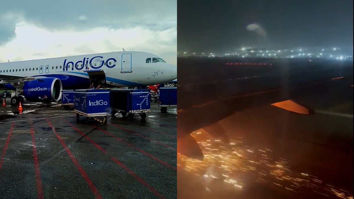 Delhi-B’lore IndiGo Flight Engine Catches Fire, Airline Says, “Regret The Inconvenience Caused”