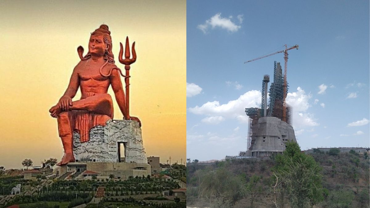369-Ft Tall, Rajasthan Gets World’s Tallest Shiva Statue Viswas Swaroopam