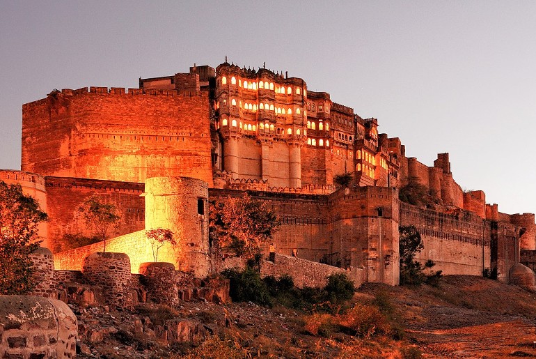 A photograph of Jodhpur Mehrangarh Fort