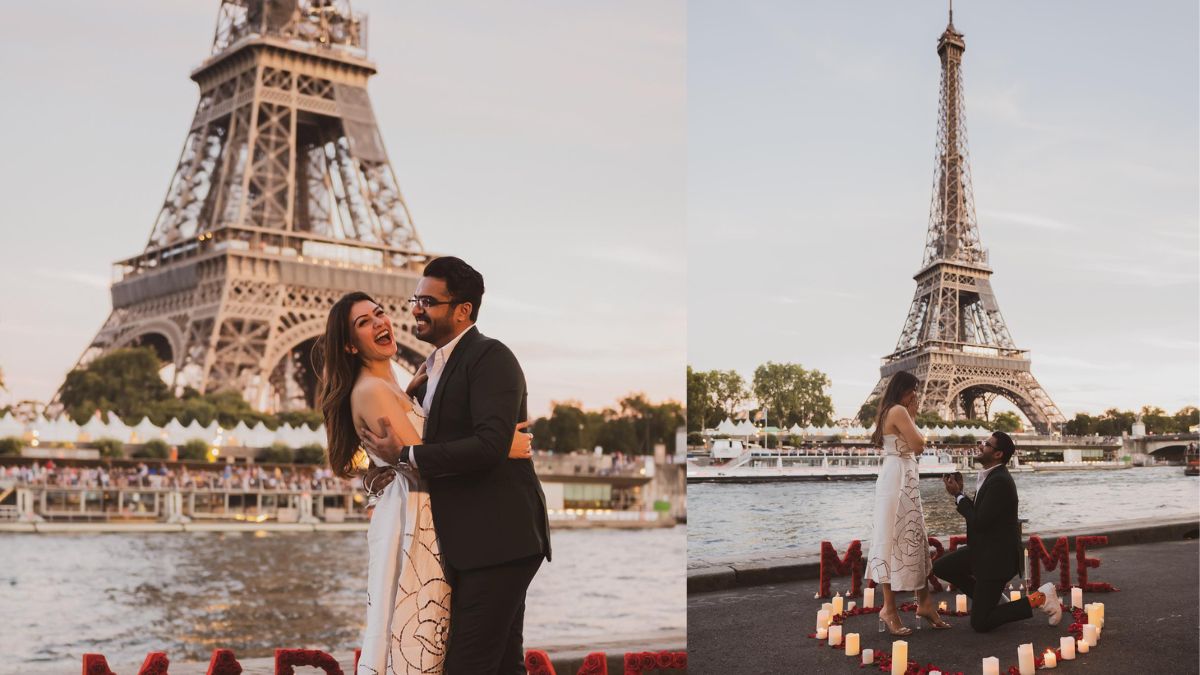 Hansika Motwani Had A Dreamy Wedding Proposal At Eiffel Tower In Paris