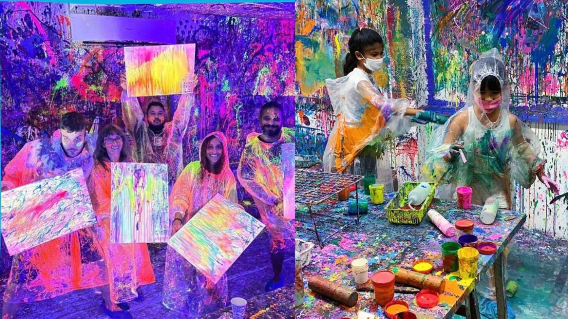 Head To Wild Paint House In Dubai And Paint To Your Heart's Content
