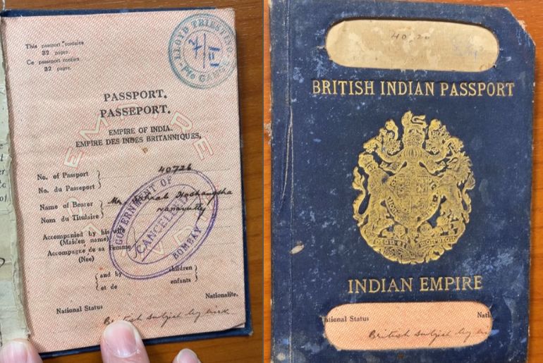 british indian passport