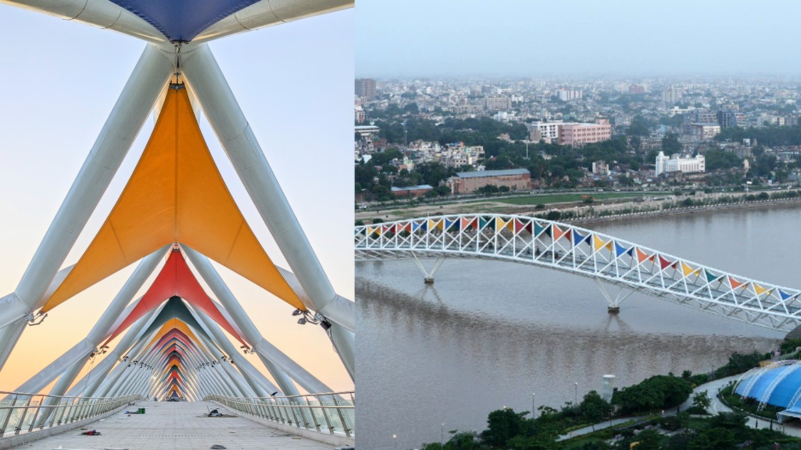 Ahmedabad’s Atal Bridge Over Sabarmati River Puts Hourly Cap On Visitors After Gujarat’s Morbi Tragedy