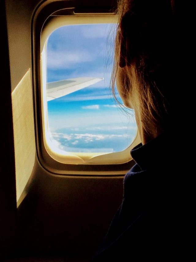 A representative image of citizens flying abroad