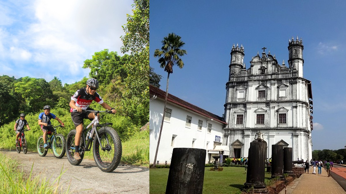 Ditch The Party Scene In Goa, Hop On A Bike And Explore Goan Heritage Sites With This Group