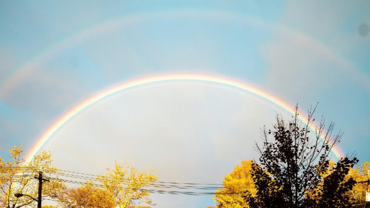 Manhattan Welcomed Stunning Double Rainbow. These Pics Will Leave You Awestruck.