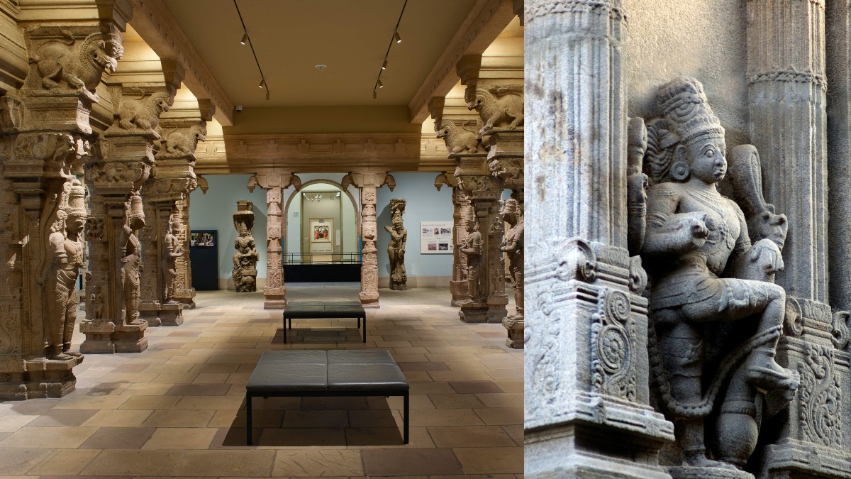 Did You Know There’s A Pillared Temple Art Room In Philadelphia That Resembles A South Indian Temple Hall?