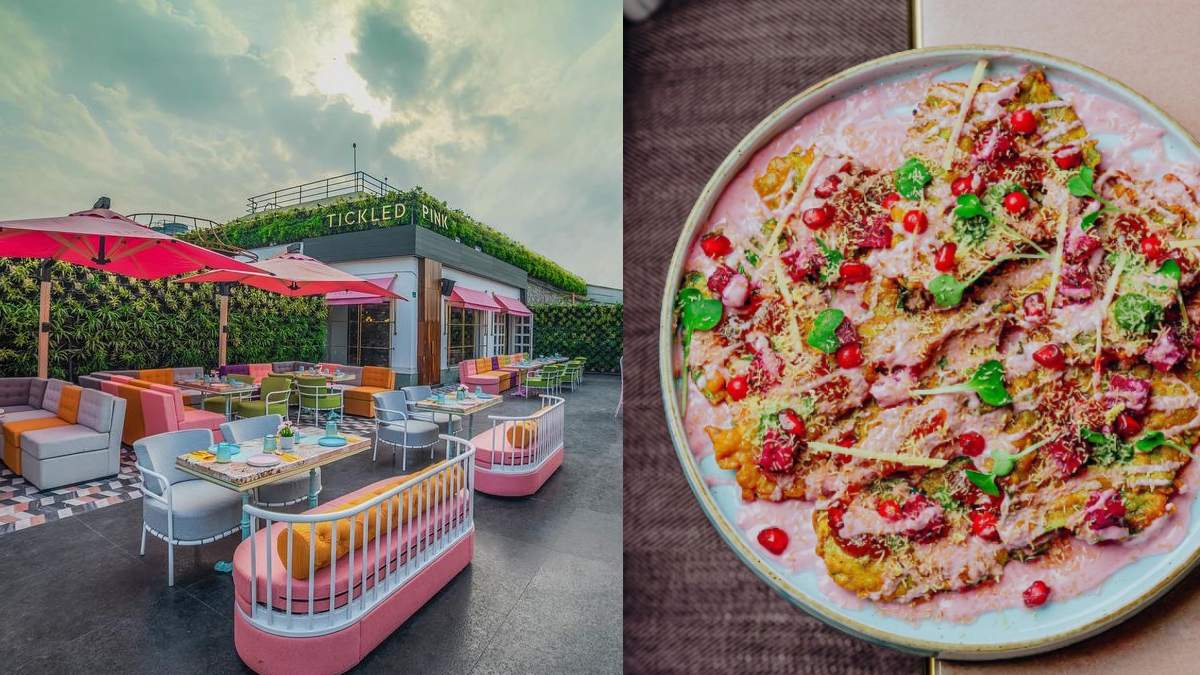 Be Tickled Pink Amid The Instaworthy Interiors Of This Rooftop Cafe In Delhi