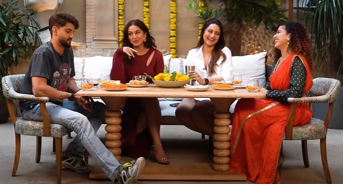 Our Sunday Brunch Was LIT With Sonakshi, Huma & Zaheer In The House