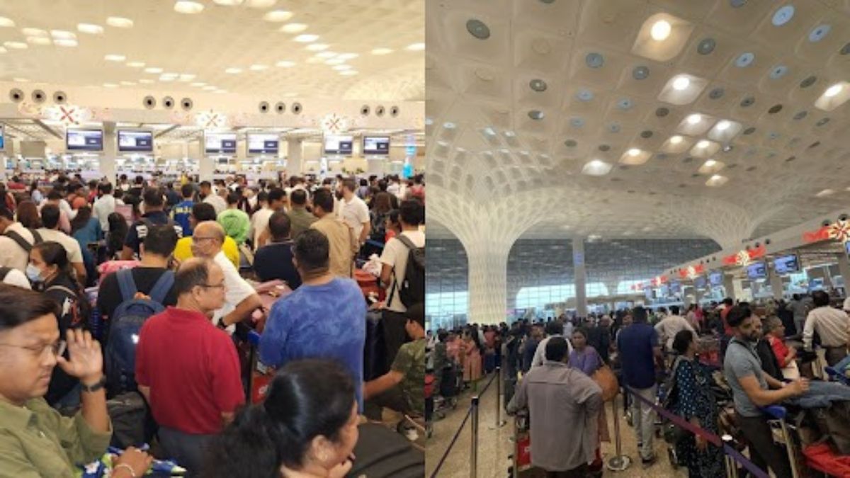 Mumbai Airport’s Server Down For 40 Mins; Led To Delayed Check-Ins, Flight Delays, And Massive Queues At Baggage Claim Area
