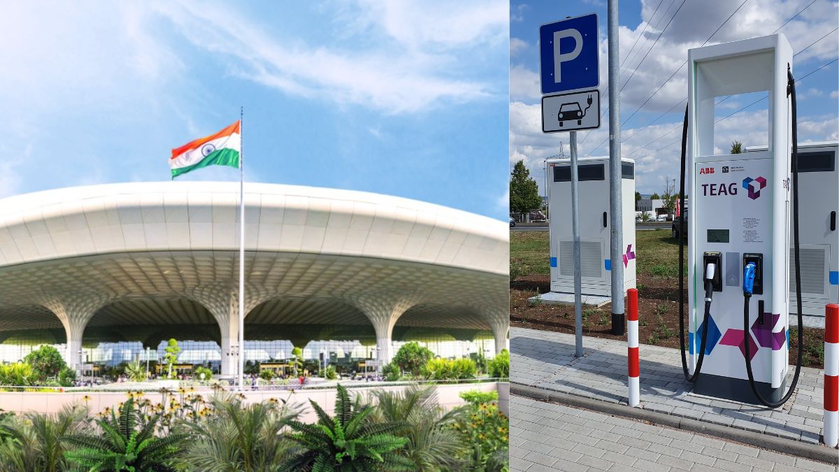 Now You Can Charge Your Electric Vehicles Right At Mumbai International Airport, CSMIA Gets 6 EV Charging Stations!