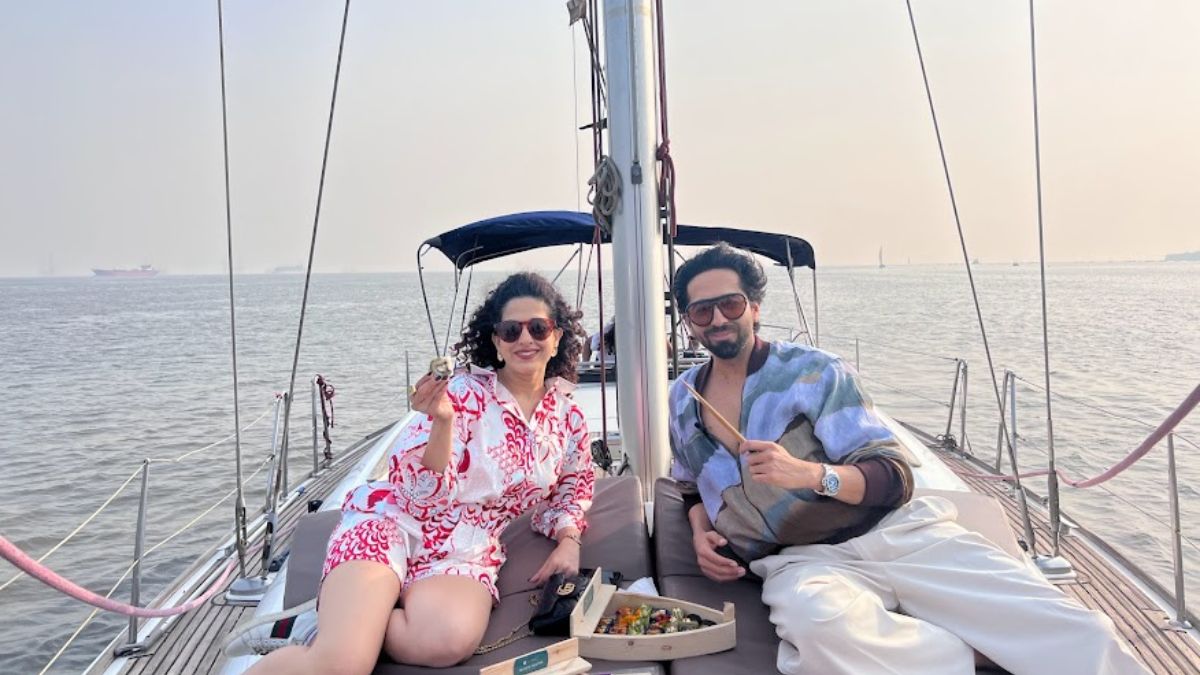 Kamiya Jani Had A Sunday Brunch With Ayushmann Khurrana On A Yacht And It Was Fabulous