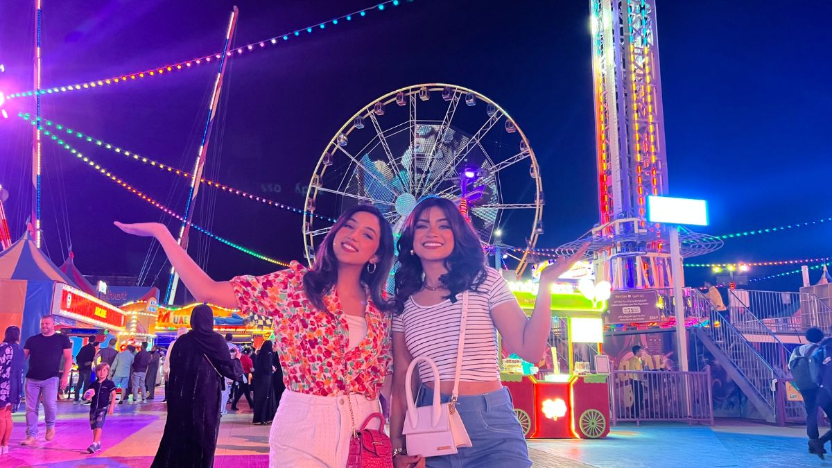 Jump Scares, Ferris Wheel, Golgappe & More! That’s How An Evening At The Global Village With Insta Icon Nagma Mirajkar Went Like