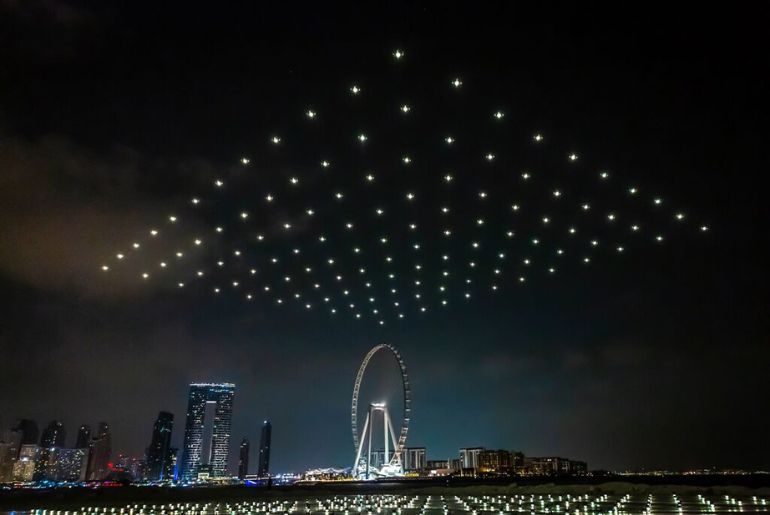 Dubai Shopping Festival Will Dazzle The Skies For 46-Days With Drone Show