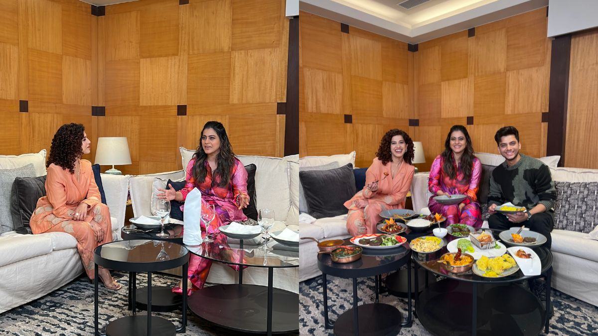 Kajol Feasts On Her Favourite Fish & Chips, Galouti Kebab & More On Sunday Brunch With Kamiya Jani | Curly Tales