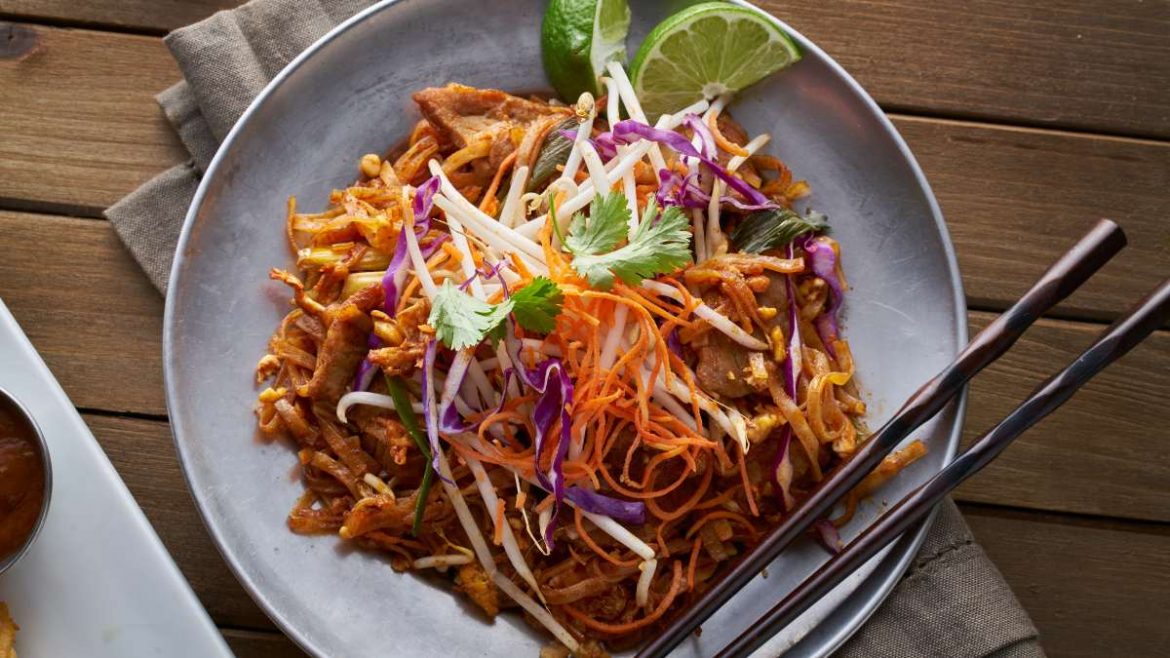 pad thai noodles home