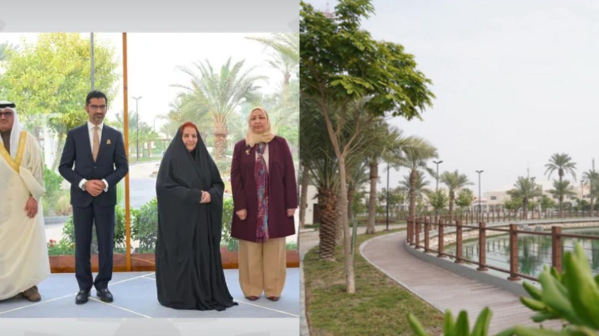 Botanical Garden, Lakes, Children’s Play Area & More! Bahrain Opens 75-Year-Old Water Garden Post Renovation