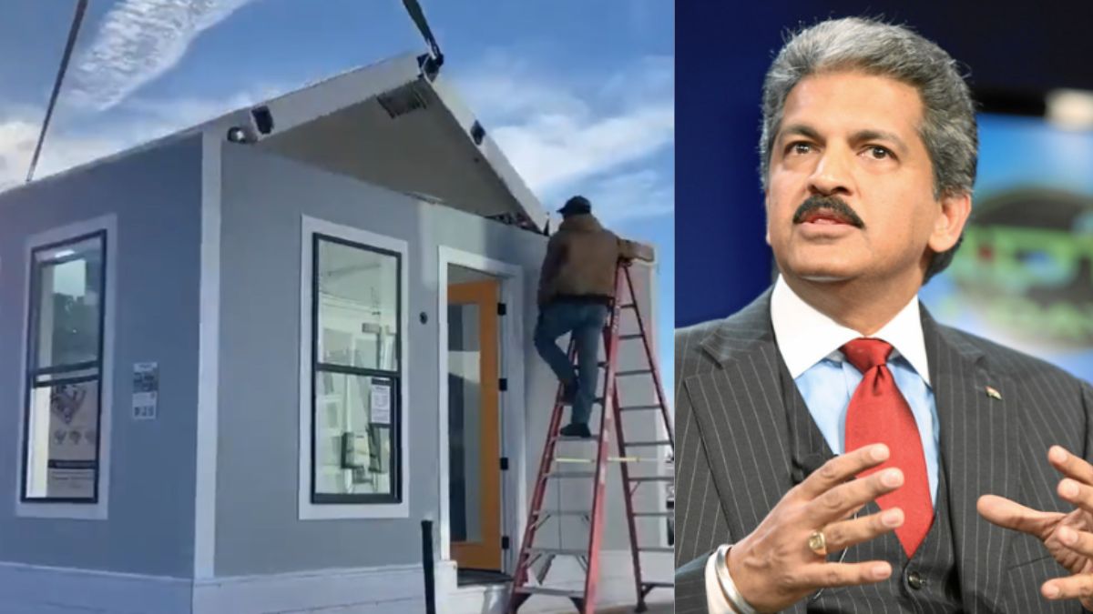 Affordable And Foldable House Looks Like The Future Of Housing As Anand Mahindra Shares Video