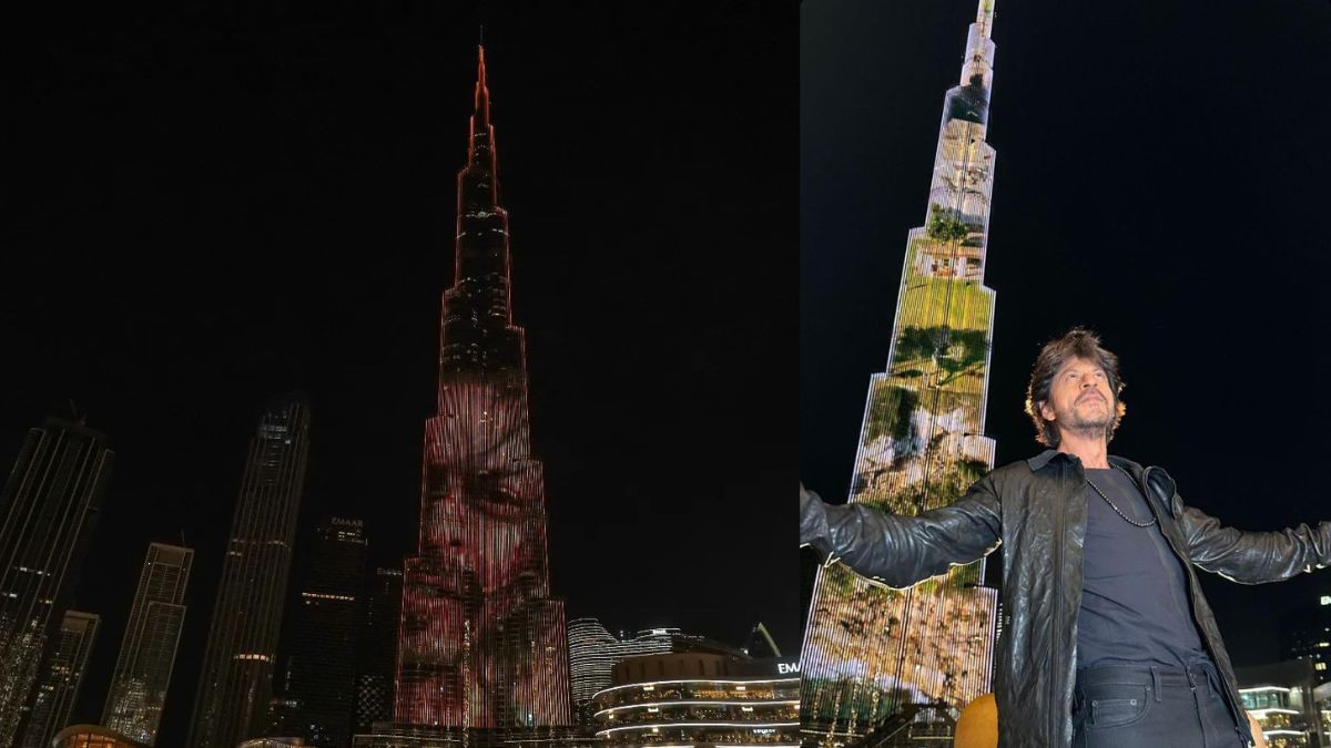SRK Visits Dubai To Witness Pathaan Trailer On World’s Tallest Tower Burj Khalifa