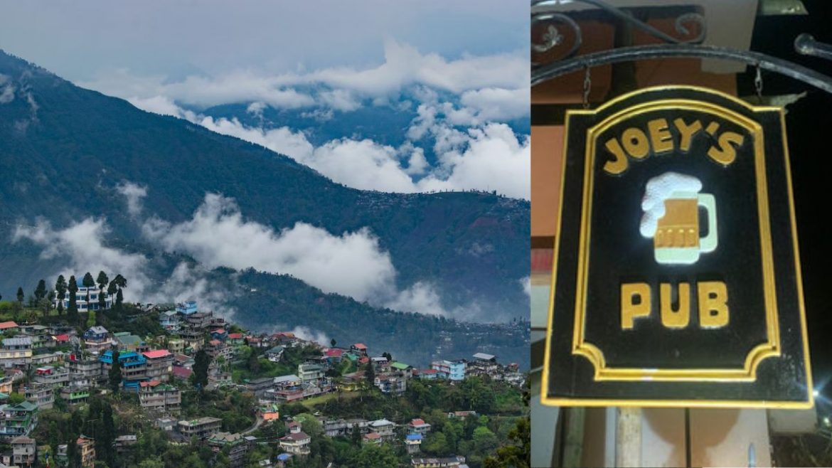 British-style pub in Darjeeling