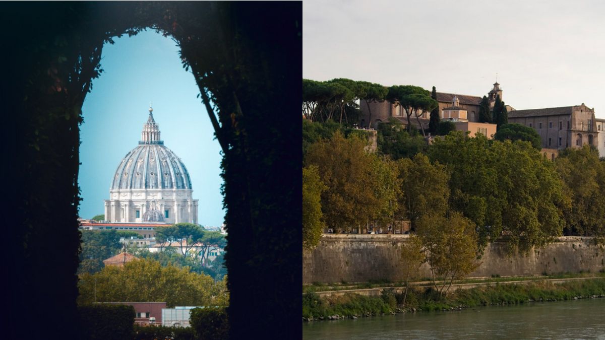 There’s A Locked Ancient Door Standing Tall In Rome & People Queue Up To Peek Into It For A Magical View.