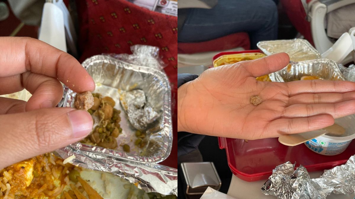 Not Again, Air India! This Time, Woman Found Big Stone In Her In-Flight Meal