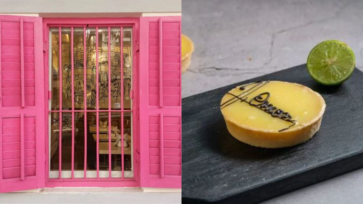 This Is The Cutest Outlet Of Kolkata’s Iconic Flurys Bakery With A Pink Door And Quirky Wall Scribbles
