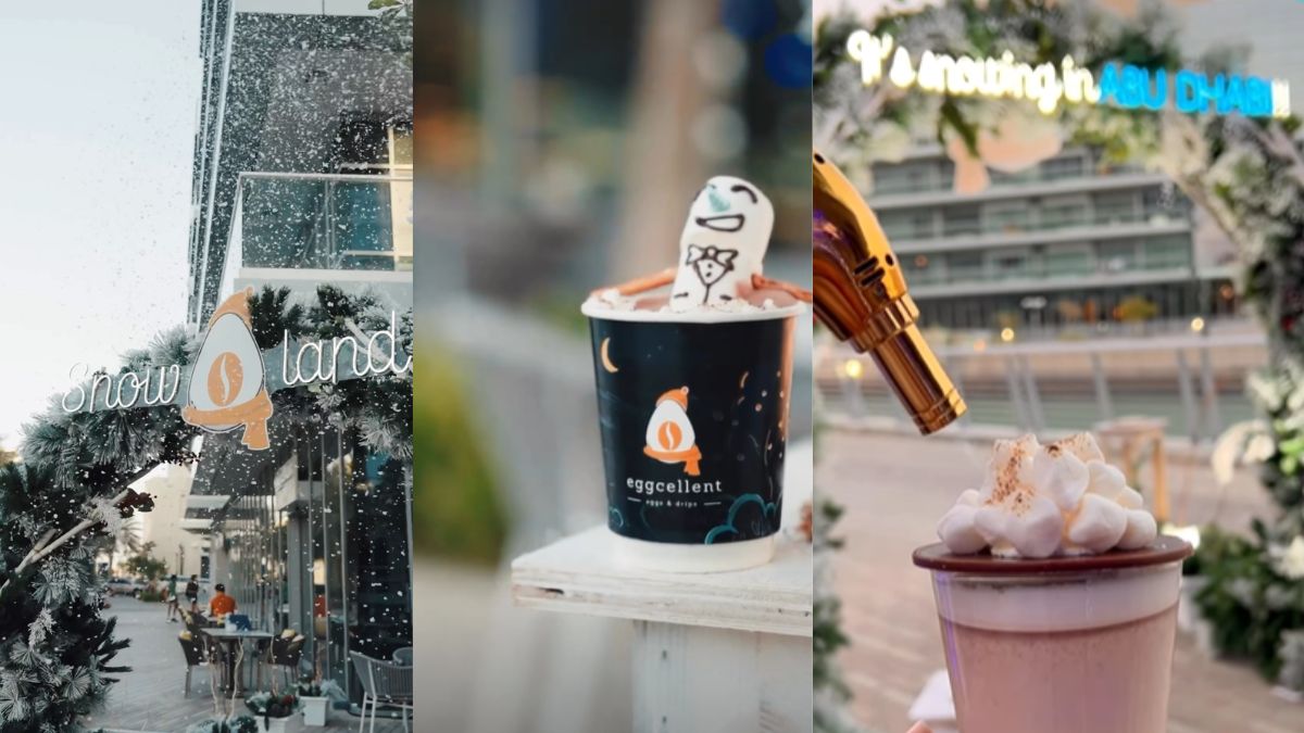 Catch Snowflakes Along With Milkshakes And More Things Eggcellent At Al Bateen In Abu Dhabi
