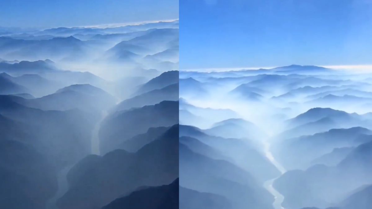 This Magnificent View Of Himachal Taken From A Delhi-Kullu Flight Will Leave You In Awe