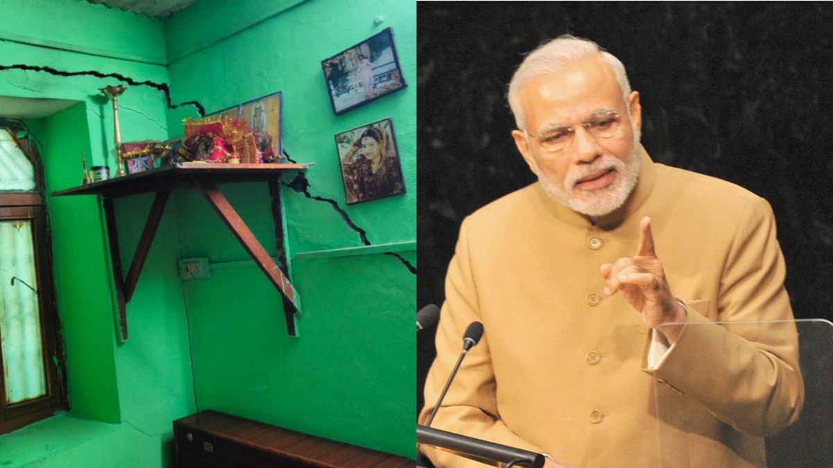 Uttarakhand’s Joshimath Is Sinking, PM Modi Calls For A High-Level Meeting