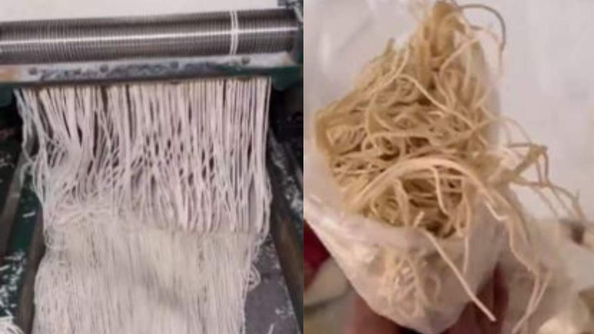 Viral Video Highlights The Way Noodles Are Made In India. Watch At Your Own Risk!