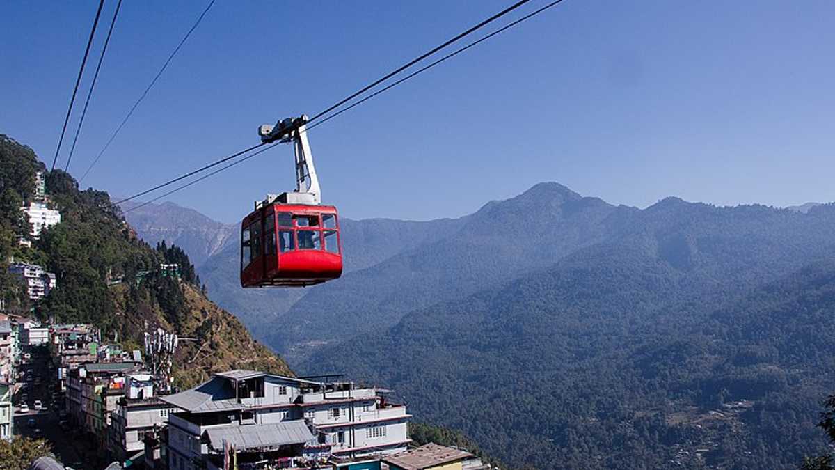 Sikkim’s Iconic Gangtok Ropeway Resumes Operation & You Must Add It To Your Itinerary