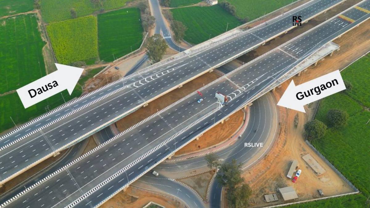 The First Images Of The Dausa-Sohna Stretch Of The Delhi-Mumbai Expressway Are Here & It’s Damn Impressive!