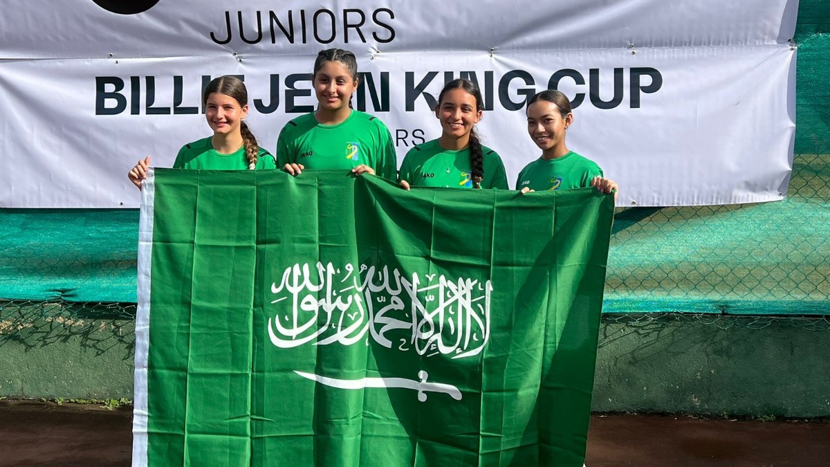 The First Female Team From Saudi Joins The Global Tennis Event