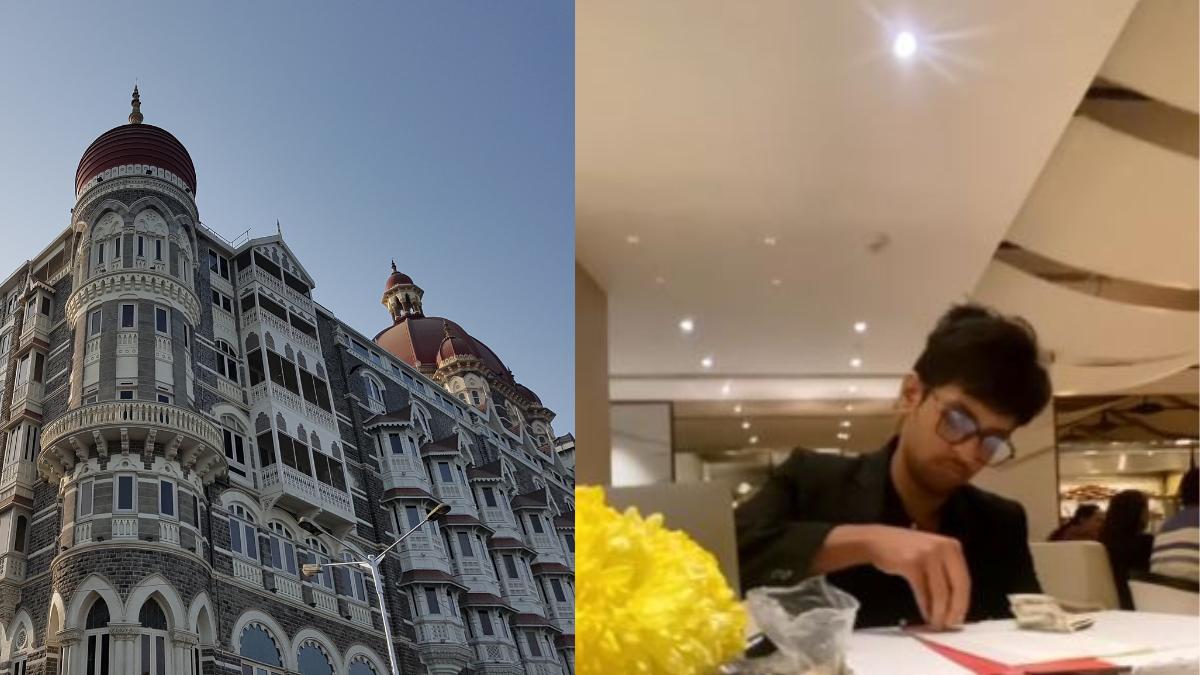 Man Suited Up, Had A Meal At Mumbai’s Taj Mahal Palace Hotel & Paid The Bill In Coins!