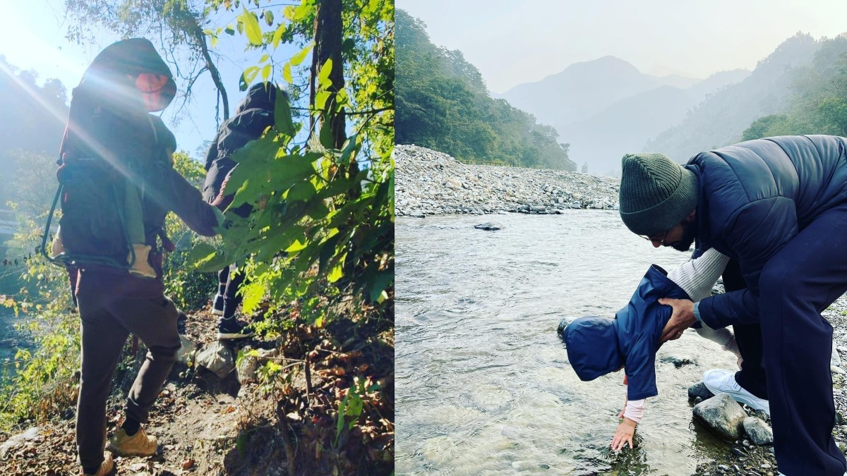 Anushka Sharma Shares Her Trekking Diaries In Rishikesh With Hubby Virat & Baby Vamika