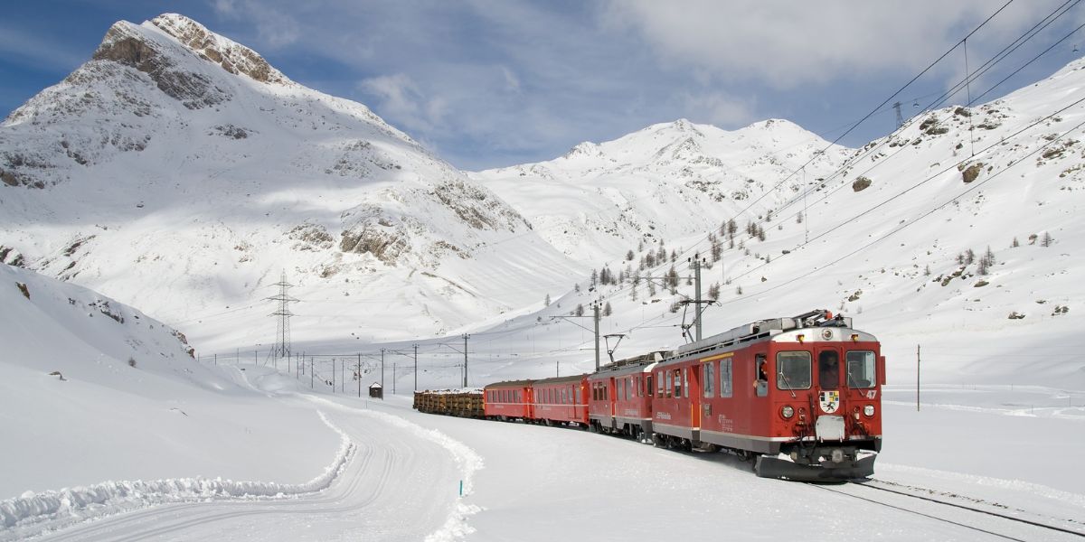 italy snow train