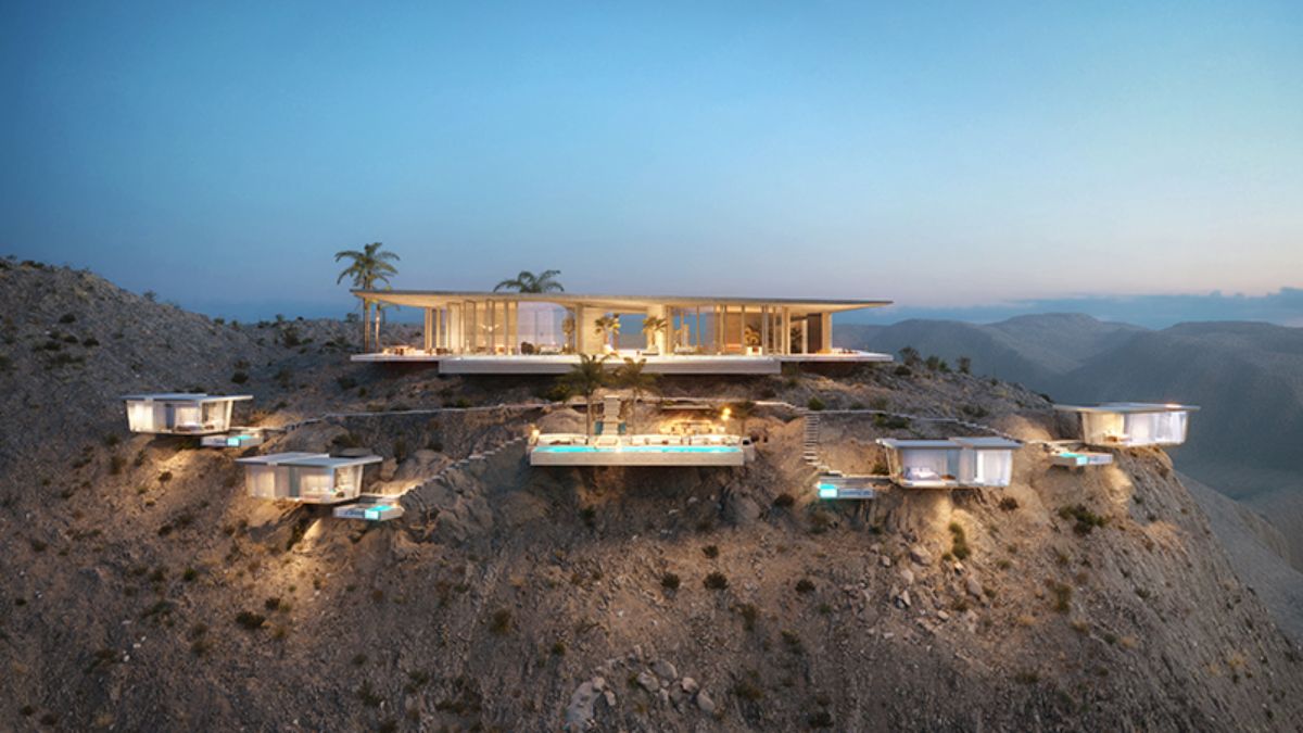 A 100 M-High Mountain Top Resort Makes Its Way To The Capital City Of Oman
