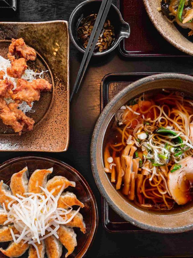 Japanese dishes