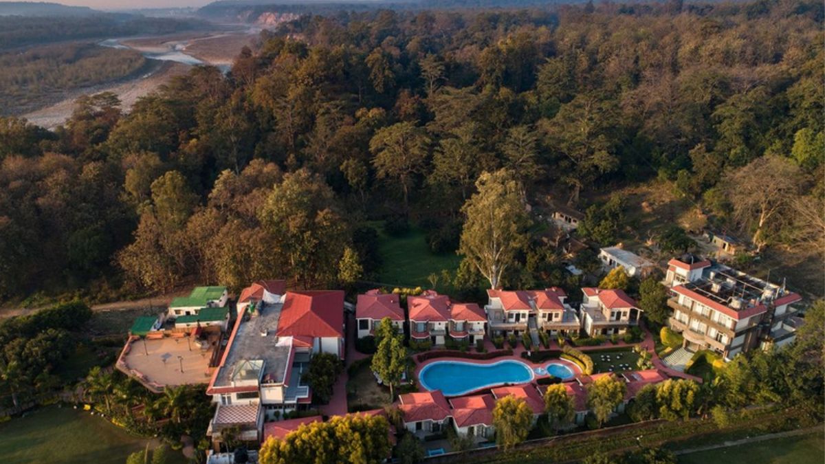 With Kosi River And Himalayas As Backdrop, This Serene Resort In Jim Corbett Has Dreamy Cottages