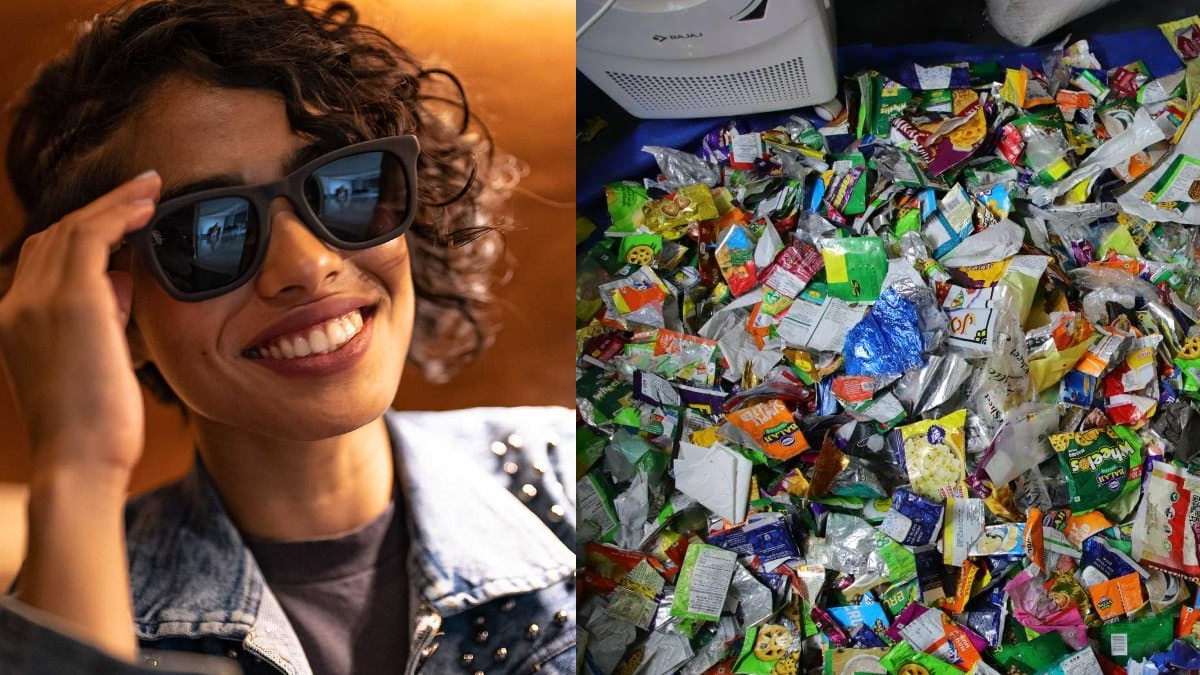 Chips Packets Are Impossible To Recycle? Wrong! This Pune-Based Company Makes Sunglasses Out Of Chips Packets